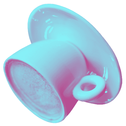 Kaffeetasse mit Milchschaum